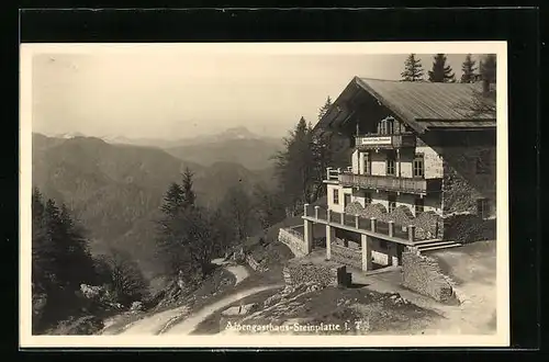 AK Waidring, Alpengasthaus Steinplatte