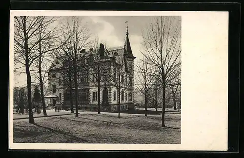 AK Politz a. Elbe, Erholungsheim d. Bundes d. Kriegsverletzten, Witwen und Waisen