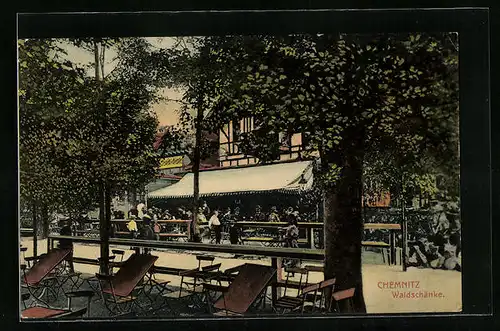 AK Chemnitz, Gasthaus Waldschänke