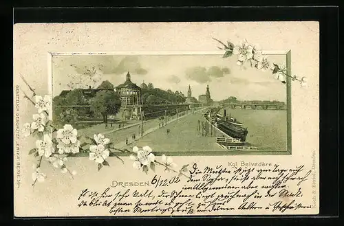 Präge-AK Dresden, Kgl. Belvedère