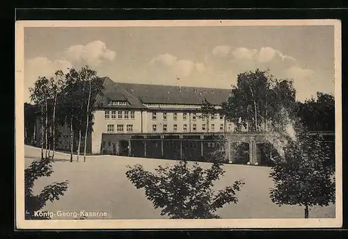 AK Dresden-Neustadt, König-Georg-Kaserne