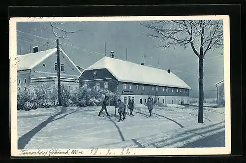 AK Schöneck i. V, Gasthaus Tannenhaus