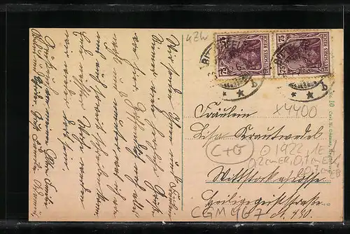 AK Bitterfeld, Markt mit Kirche und Rathaus