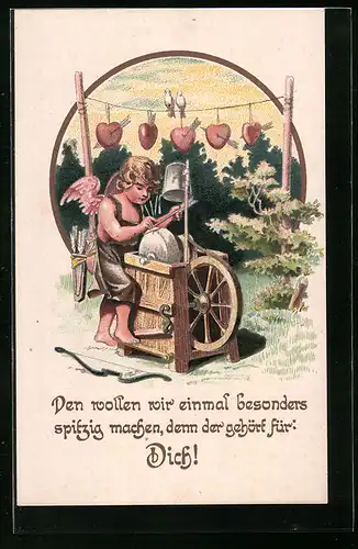 AK Amor schleift seine Pfeile