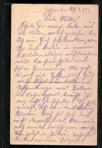 AK Mitau, Rathaus und Trinitatiskirche