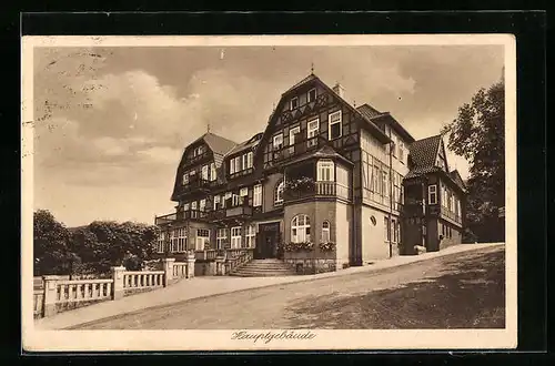 AK Wernigerode a. H., Erholungsheim Klisters Camp der Spatkassenvereinigung Zwickau