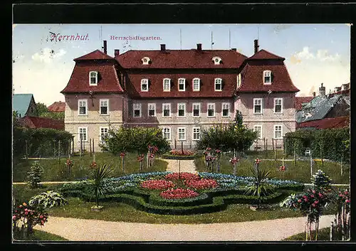 AK Herrnhut, Herrschaftsgarten