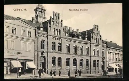 AK Calbe a.S., Kaiserliches Postamt