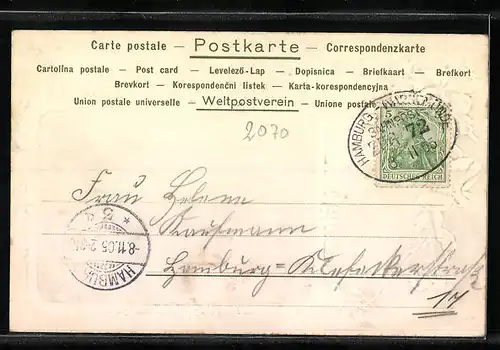 Präge-AK Ahrensburg, Partie am Echo