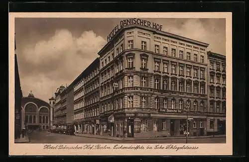 AK Berlin, Hotel Dänischer Hof, Eichendorffstrasse 6a
