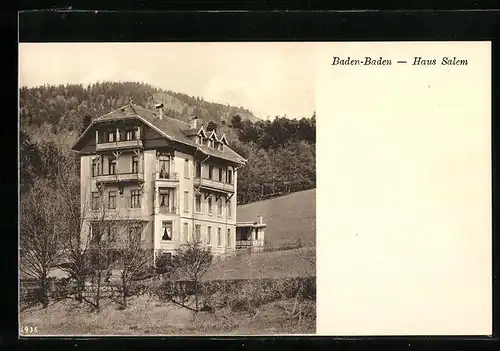 AK Baden-Baden, Haus Salem