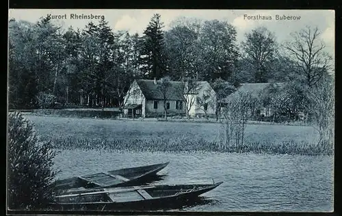 AK Rheinsberg, Forsthaus Buberow