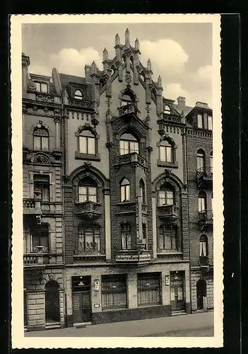 AK Koblenz a. Rh., Hotel-Restaurant Burg Hohenzollern