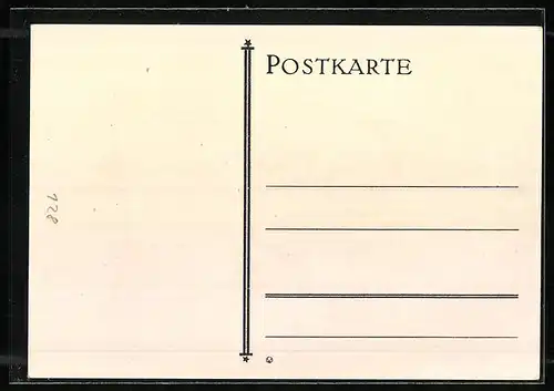 Künstler-AK Frankenberg i. Sa., Grosseinkaufs-Gesellschaft Deutscher Consumvereine mbH, Zigarrenfabrik