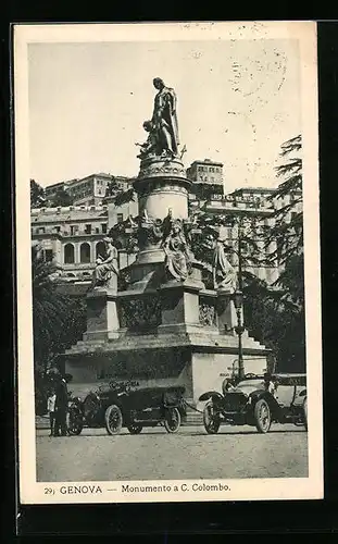 AK Genova, Monumento a C. Colombo