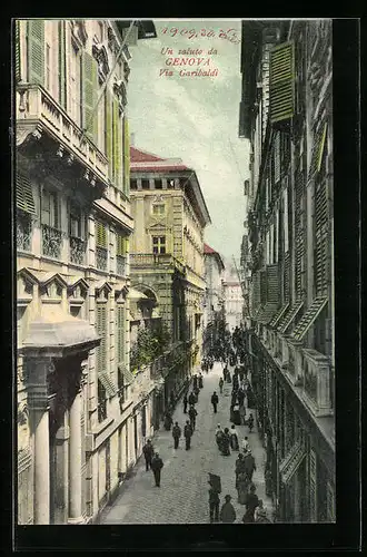 AK Genova, Via Garibaldi