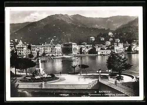 AK Rapallo, Monumento a Cristoforo Colombo