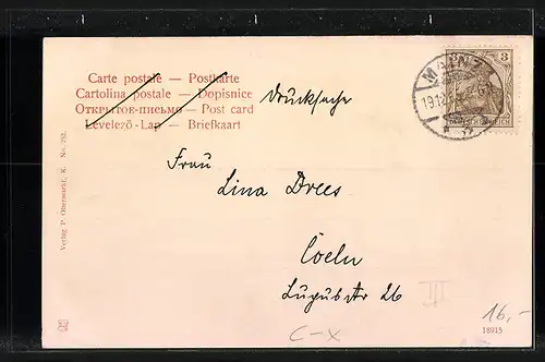 AK Basel, Teilansicht mit Pfalz, Restaurant Bayrischer Hof