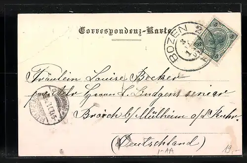 AK Virgl b. Bozen, Gasthof Weinegg Virgler Weinstube