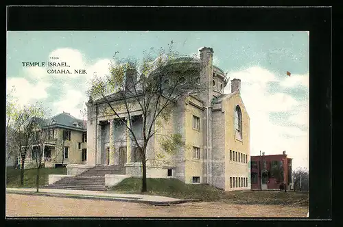 AK Omaha, NE, Temple Israel, Synagoge