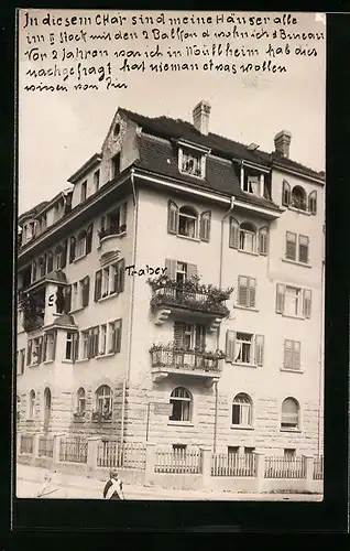 AK St. Gallen, E. Traber Baugeschäft, Langgasse