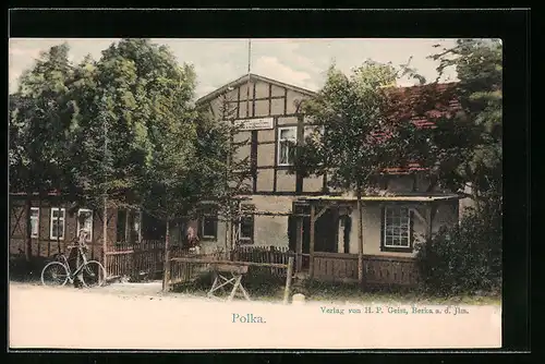 AK Berka /Ilm, Gasthaus Polka