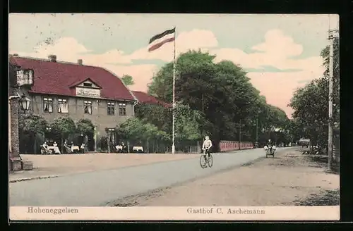 AK Hoheneggelsen, Gasthof C. Aschemann