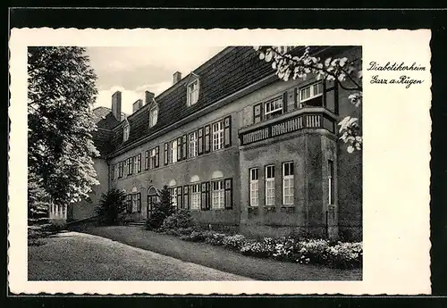 AK Garz a. Rügen, Diabetikerheim mit Park