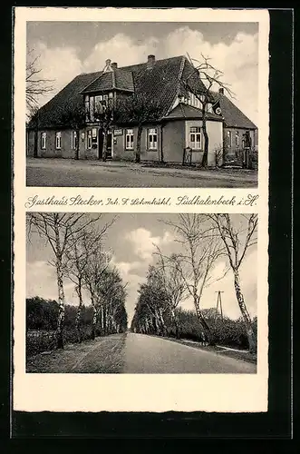 AK Marklohe, Sudhalenbeck i. H., Gasthaus Stecker von F. Lehmkuhl