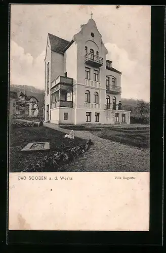 AK Bad Sooden a. d. Werra, Villa Augusta