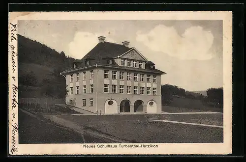 AK Turbenthal-Hutzikon, Neues Schulhaus