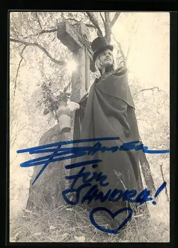 AK Musiker Frank Zander alias Fred Sonnenschein und seine Freunde, Autograph