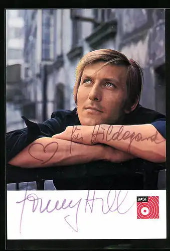 AK Musiker Jonny Hill mit Autograph