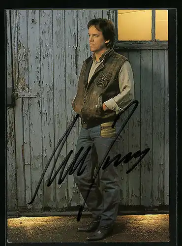 AK Musiker Mel Jersey mit Autograph