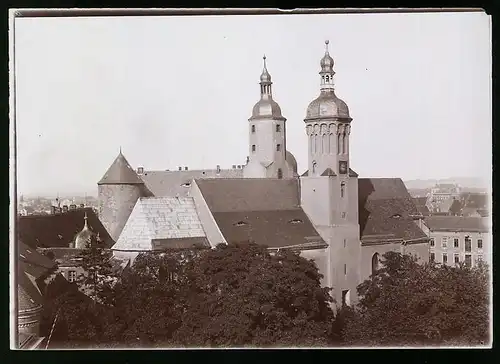 Fotografie Brück & Sohn Meissen, Ansicht Wurzen, Blick auf den Dom St. Marien