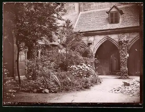 Fotografie Brück & Sohn Meissen, Ansicht Meissen i. Sa., Blick auf die Kreuzgänge im Dom