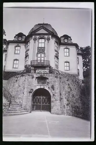 Fotografie Brück & Sohn Meissen, Ansicht Dornburg / Saale, Blick auf das Grossherzogliche Schloss