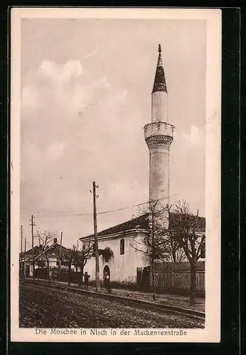 AK Nisch, Moschee in der Mackensenstrasse