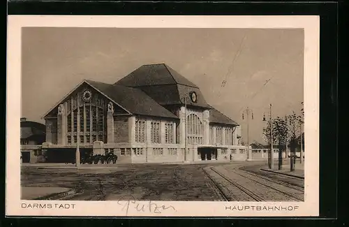 AK Darmstadt, Der Hauptbahnhof