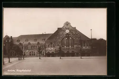 AK Aachen, Der Hauptbahnhof