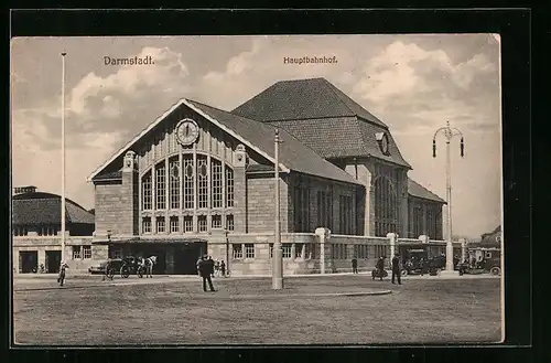 AK Darmstadt, Der Hauptbahnhof