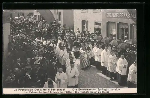 AK Echternach, La Procession Dansante