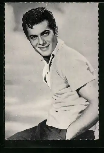 AK Schauspieler Tony Curtis lächelt freundlich