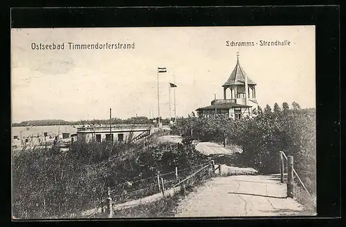 AK Timmendorferstrand, Sicht auf Schramms-Strandhalle