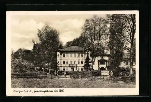 AK Königsee /Th. W., Genesungsheim der SV.K