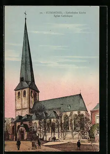 AK Euskirchen, Blick auf die Katholische Kirche