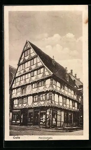 AK Celle, Aussenansicht Patrizierhaus