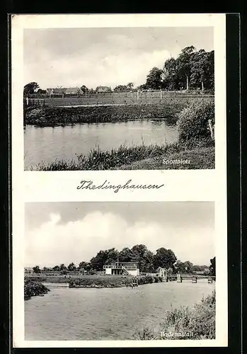 AK Thedinghausen, Sportplatz, Badeanstalt