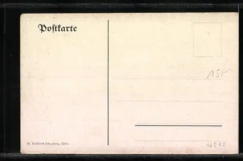 AK Düsseldorf, Ausstellung der Deutschen Landwirtschaftsgesellschaft 1907, Gebäude des Kalisyndikats