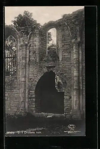 AK Wisby, St. Drottens ruin